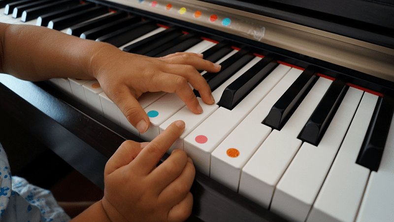 習い事-ピアノ-鍵盤-シール